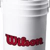 Wilson Ball Bucket WTA3948 HQ4Sports Logo Ball Bucket 1 Wilson Ball Bucket WTA3948 HQ4Sports Logo Ball Bucket -Professional Baseball Equipment Store wilson ball bucket wta3948 hq4sports logo ball bucket 30