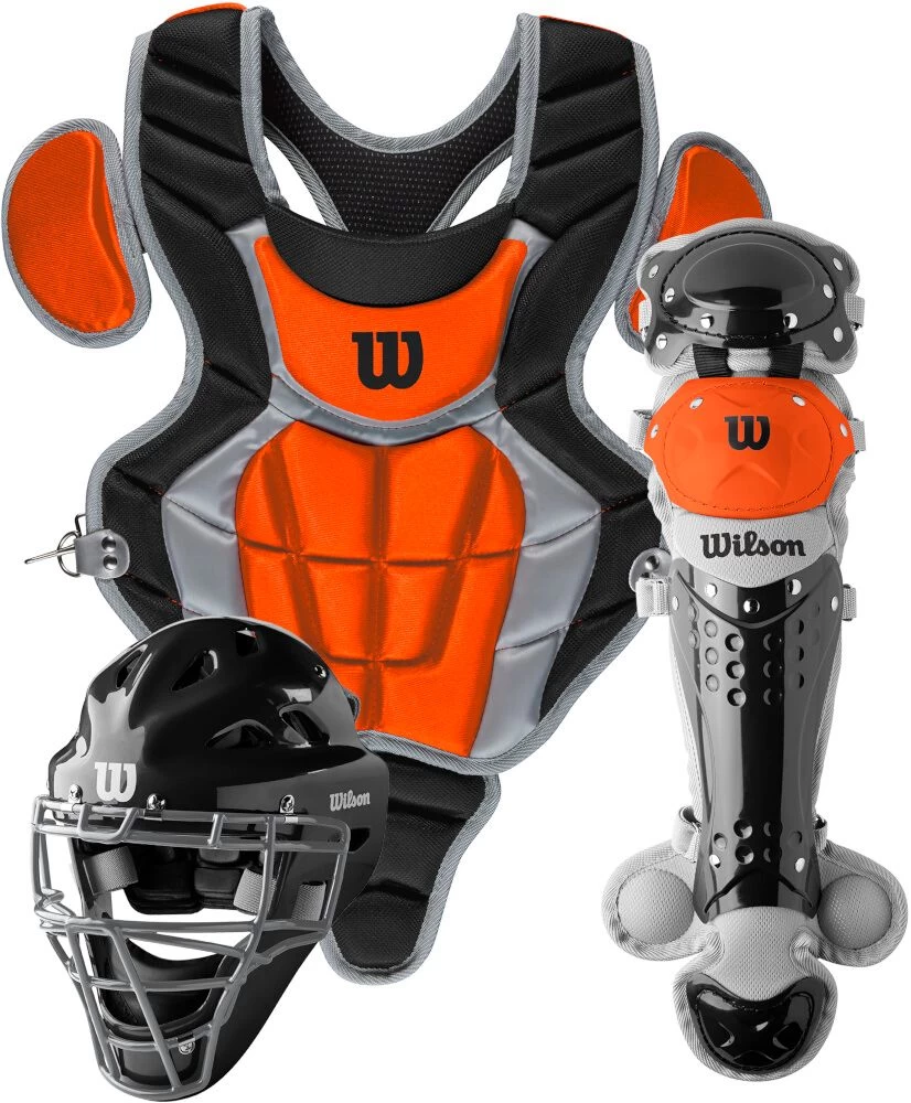 Wilson C200 Youth Baseball Catcher's Gear Kit WB57116 7 Wilson C200 Youth Baseball Catcher's Gear Kit WB57116 - Image 5