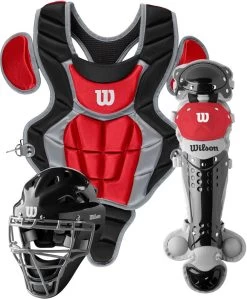 Wilson C200 Youth Baseball Catcher's Gear Kit WB57116 17 Wilson C200 Youth Baseball Catcher's Gear Kit WB57116 -Professional Baseball Equipment Store wilson c200 youth baseball catchers gear kit wb57116 34