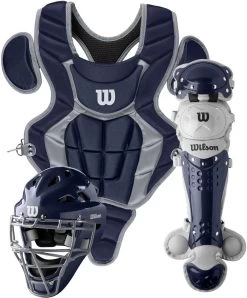 Wilson C200 Youth Baseball Catcher's Gear Kit WB57116 18 Wilson C200 Youth Baseball Catcher's Gear Kit WB57116 -Professional Baseball Equipment Store wilson c200 youth baseball catchers gear kit wb57116 35