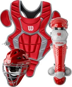 Wilson C200 Youth Baseball Catcher's Gear Kit WB57116 21 Wilson C200 Youth Baseball Catcher's Gear Kit WB57116 -Professional Baseball Equipment Store wilson c200 youth baseball catchers gear kit wb57116 36