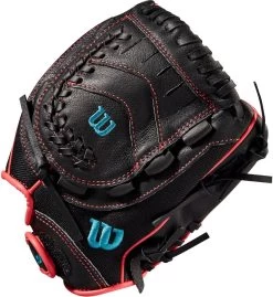 11 Inch Wilson Flash Girl's Fastpitch Softball Glove WBW10040611 -Professional Baseball Equipment Store wilson flash 11 inch girls fastpitch softball glove wbw10040611 11