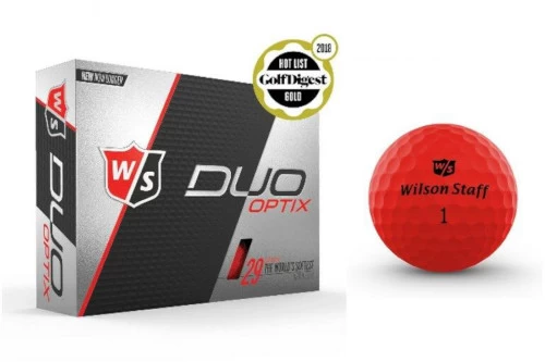 Wilson Staff Duo Soft Optix 6 Dozen Red Dawn Golf Balls - Free Shipping! 3 Wilson Staff Duo Soft Optix 6 Dozen Red Dawn Golf Balls - Free Shipping!