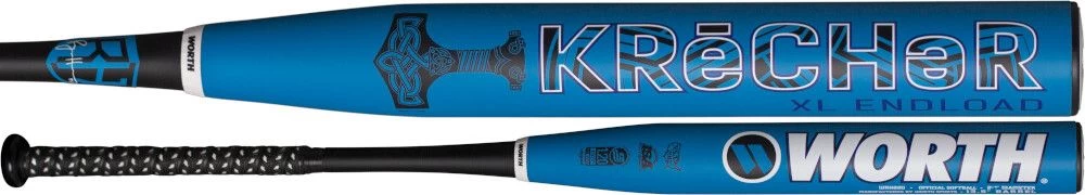 2022 Worth Krecher XL Adult Endloaded USSSA Slowpitch Softball Bat WRH22U 3 2022 Worth Krecher XL Adult Endloaded USSSA Slowpitch Softball Bat WRH22U
